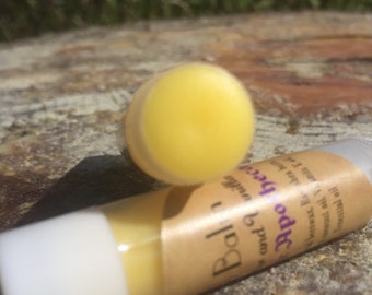 Lip Balm-All Natural-Soft Lips-Peppermint-Lavender and Vanilla-Blood Orange-Lip Gloss- Raw Shea Butter