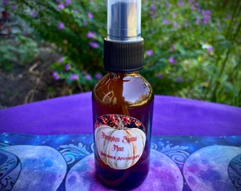 Pumpkin Spice Mist- Your Favorite Fall Scent in an Essential Oil Room Spray or Perfume Body Spray