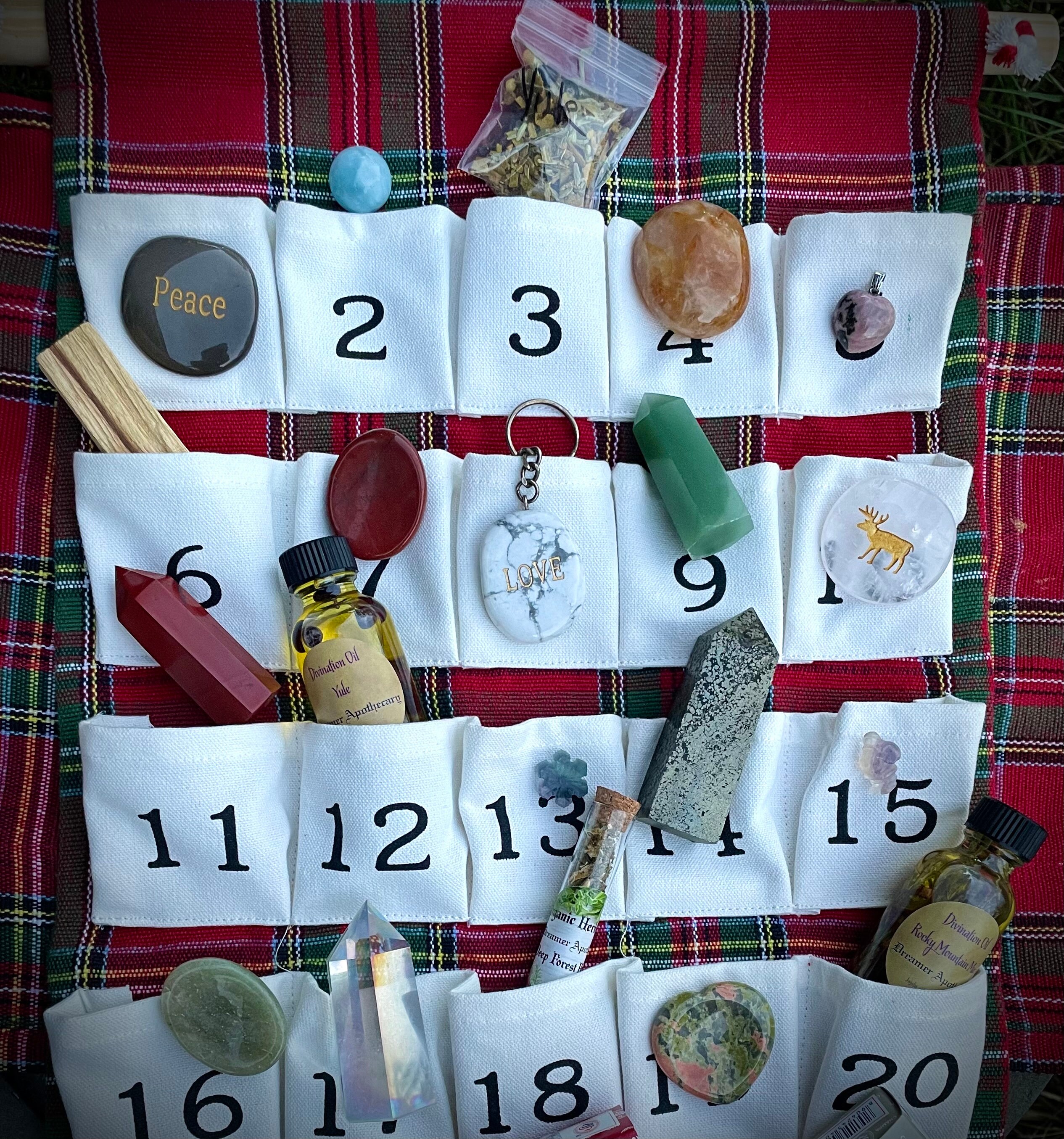Yule Crystal Advent Calendar the Best Yule / Christmas Surprise for Crystal  Lovers Everywhere Mystery Crystals and Apothecary - Etsy