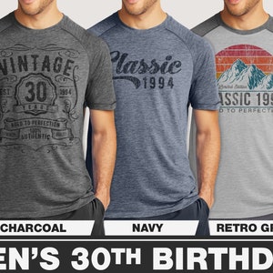 30th Birthday Gift for Men | 1994 Vintage 30th Birthday Shirt for Him | 30th Birthday Decoration T-Shirt Gift Ideas -1994 Custom Vintage Tee