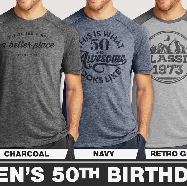 50th Birthday Gift For Men | Funny 1974 Birthday Shirts For Men -50th Birthday Decorations - 50th Gifts Ideas For Him