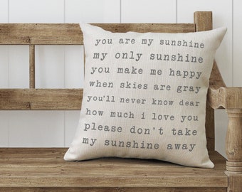 Primitives By Kathy 15 X 10 Accent Throw Pillow You Are My Sunshine My Only Sunshine You Make Me Happy When Skies Are Gray Primitives By Kathy 15 X 10 Accent Throw Pillow You Are My Sunshine My Only Sunshine You Make Me Happy When Skies Are Gray