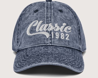 40th Birthday Gifts for Men & Women - 1983 Dad Hat - Classic Year 40th Gift Hats - Vintage Baseball Cap - 40th Birthday Gift Ideas for him