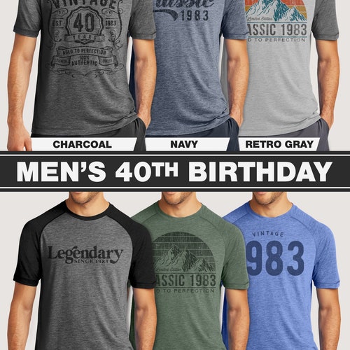 42nd Birthday Gift Shirt For Men - Vintage 1983 Original Parts Design, Customizable T-Shirt - View #13