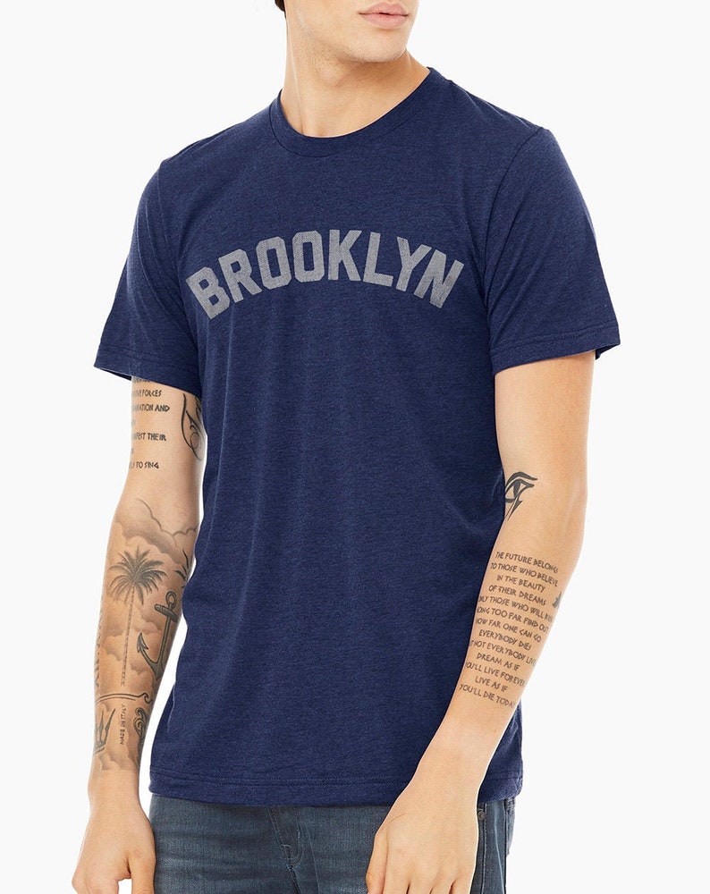 Brooklyn Retro Shirt Vintage Graphic Tee Brooklyn Tshirts Etsy