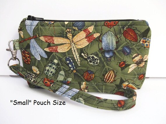 small clutch purse with wrist strap