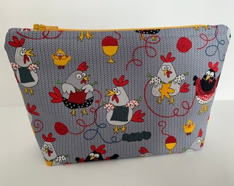 chicken boots knitting bolsas