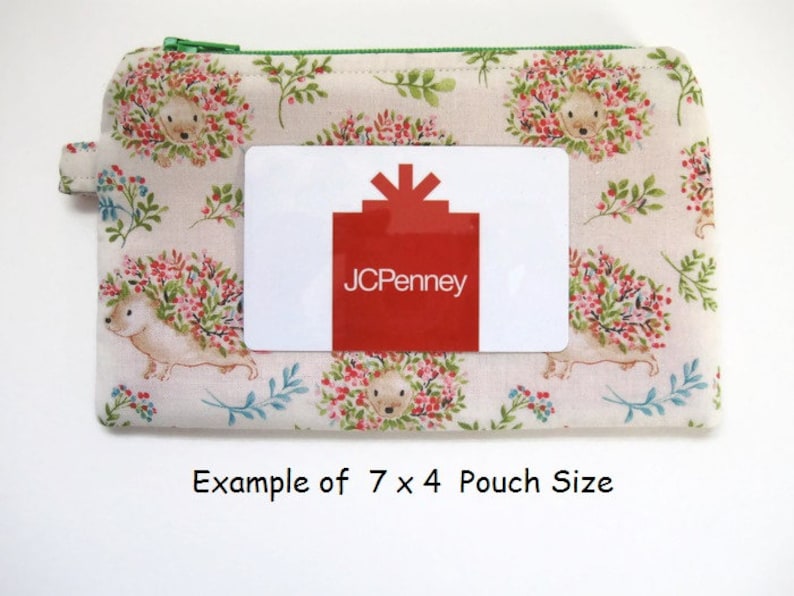 Spring Flower Small Zip Bag Floral Pencil Case Gift Card Coupon Holder Optional Wrist Strap Money Coin Wallet Daffodil Zipper Pouch