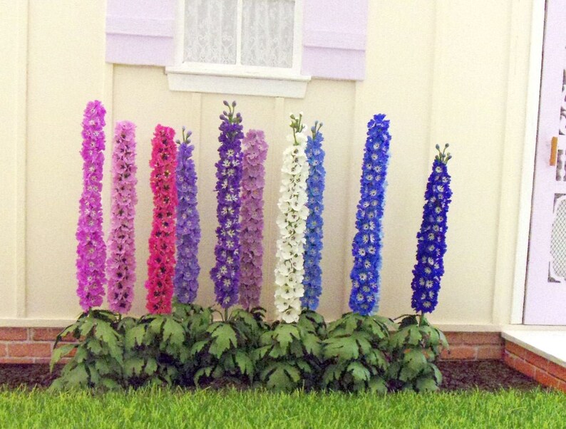 1:12 scale Handcrafted flowers in Terracotta pot
