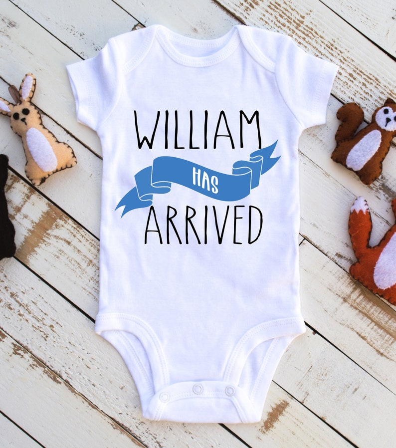 i have arrived newborn outfit