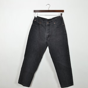 Vintage Faded Black Jordache High Waisted Jeans