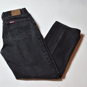 Vintage Faded Black Polo Ralph Lauren High Waisted Jeans
