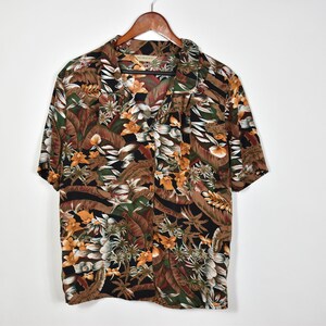 Vintage Tropical Hawaiian Short Sleeve Shirt