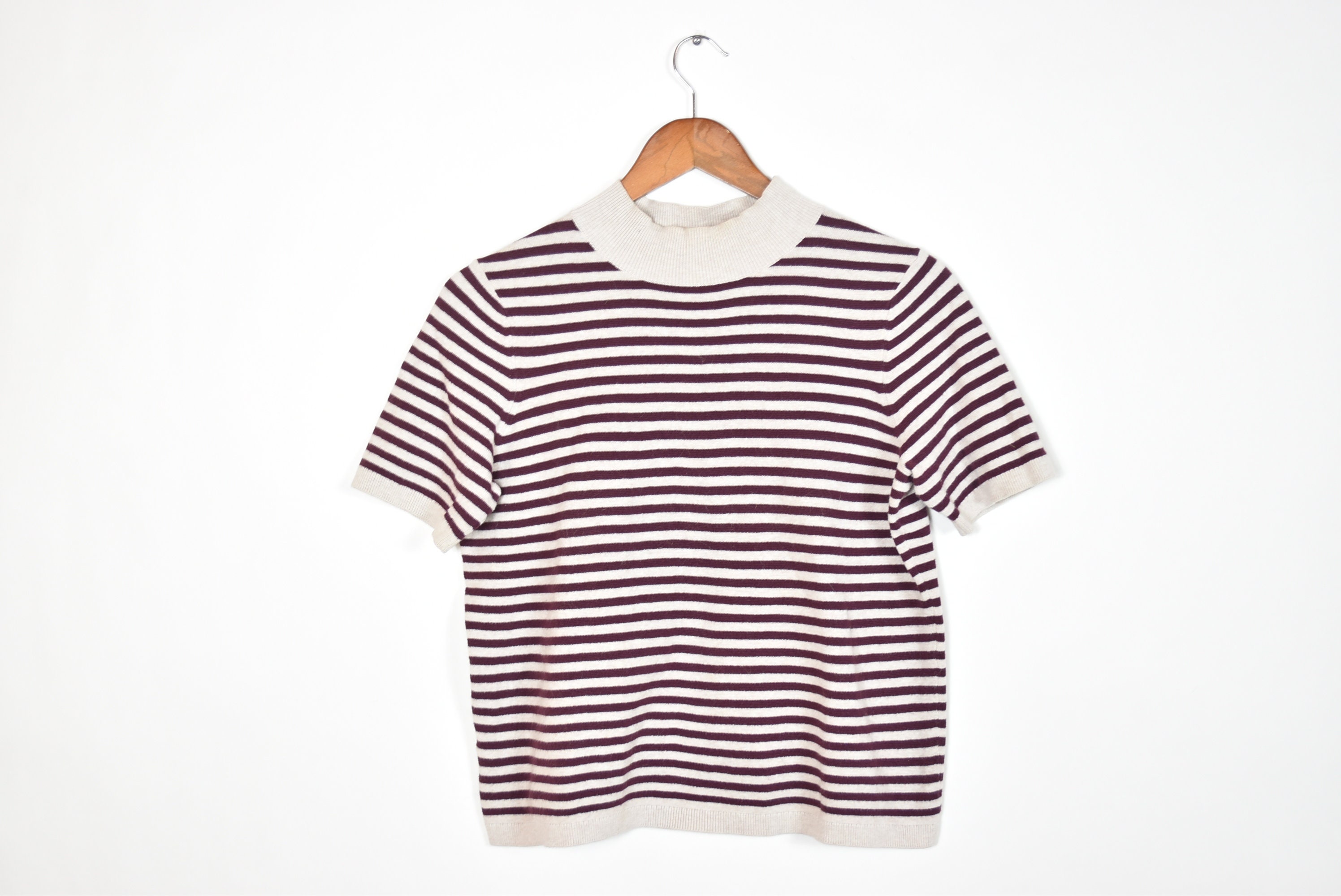 maroon mock turtleneck
