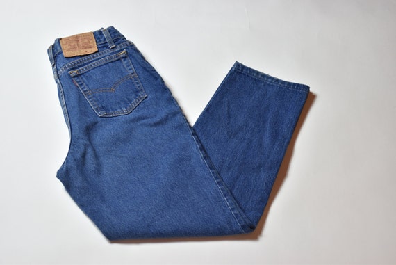 Vintage Blue Levis 565 Denim High Waisted Mom Jeans - Etsy