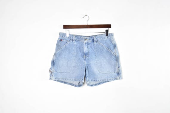 Vintage Light Blue Tommy Hilfiger Denim Shorts - image 1