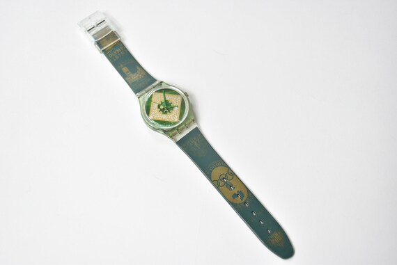 Vintage Green 1996 Atlanta Olympics Mint Swatch Watch - Etsy