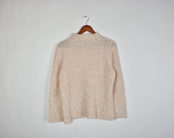 Vintage Pink Knitted Cozy Sweater