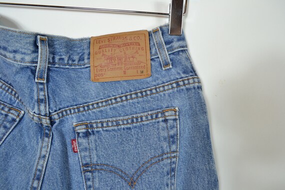 Vintage Levis Blue Denim 505 Jeans - image 3