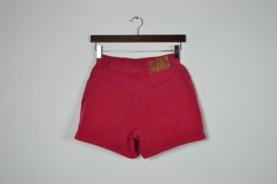 Vintage High Waisted Red Esprit Shorts - image 3