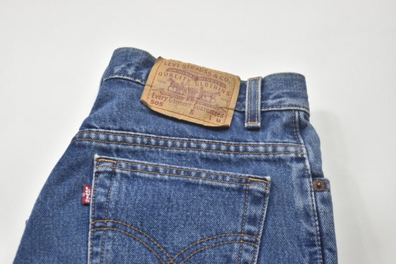 Vintage Blue Levis 505 Denim Jeans - image 3