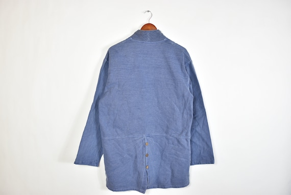 Vintage Blue Denim Oversized Jacket - image 2