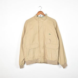 Vintage Tan Lacoste Harrington Jacket