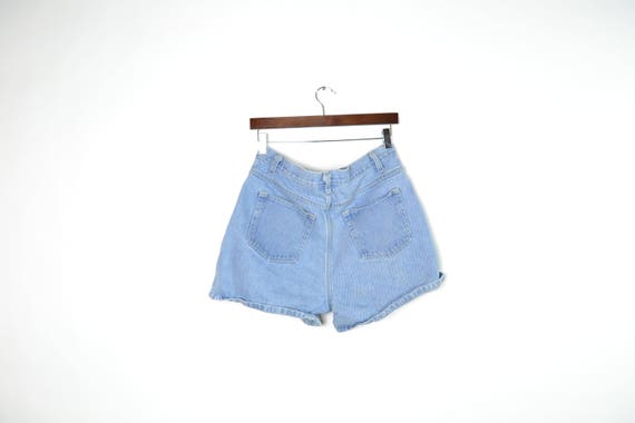 Vintage Bill Blass High Waisted Denim Shorts - image 5