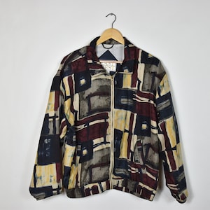 80's Vintage Chico's Design Silk Satin Jacket Size 1 - Etsy