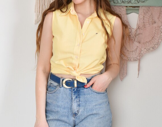 tommy hilfiger sleeveless top