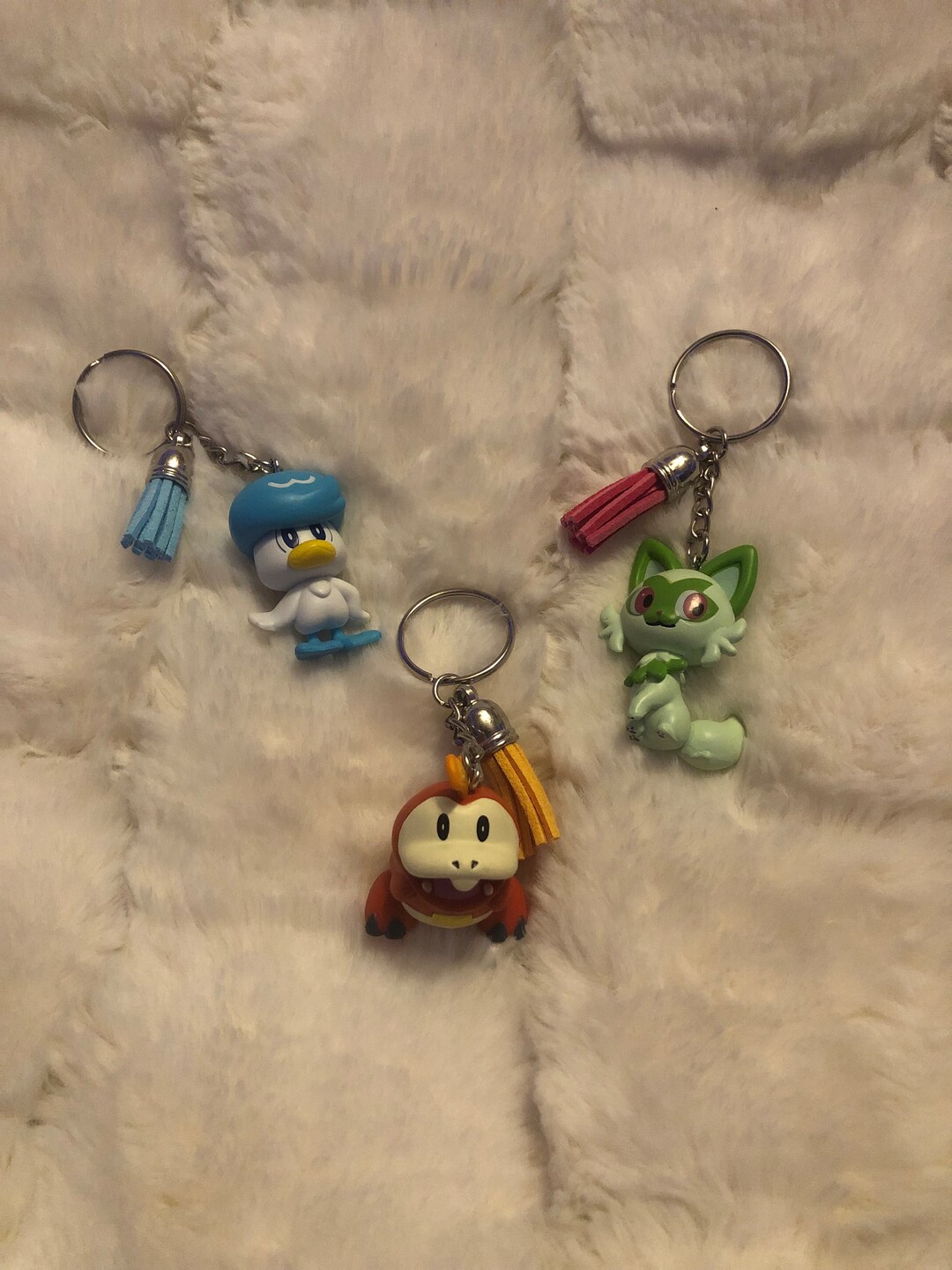 Pokémon Starter Keychains Etsy