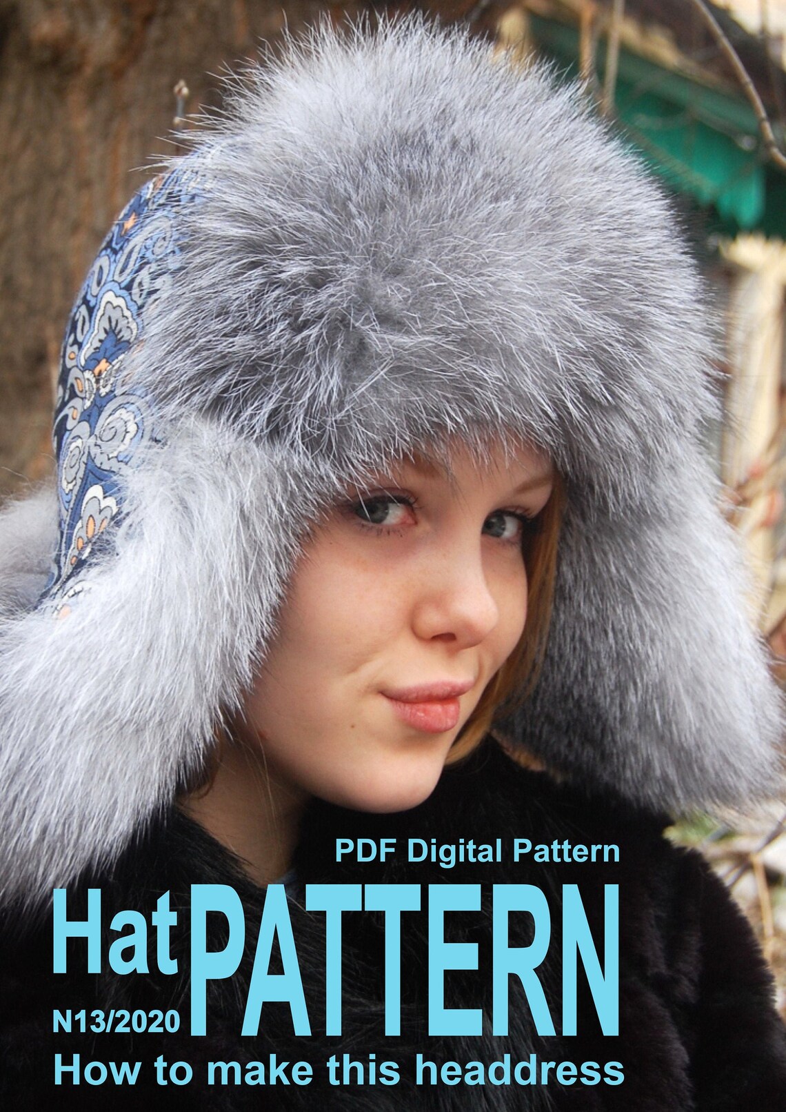 Hat pattern 13 / Ushanka Hat Pattern / SEWING PATTERN / Etsy