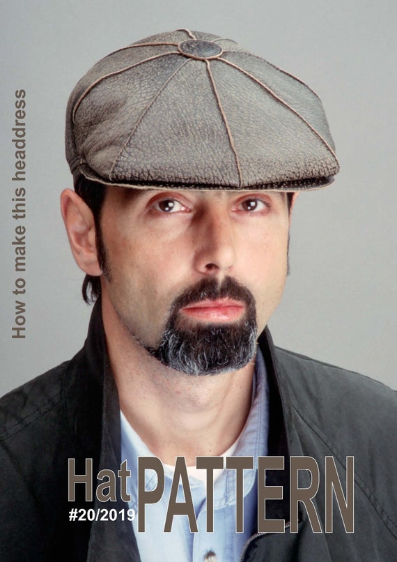 Hat pattern 20 / Leather Cap / SEWING PATTERN / Cap Pattern/ Etsy