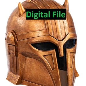 Mandalorian Armorer Helmet / Blacksmith Helmet STL files