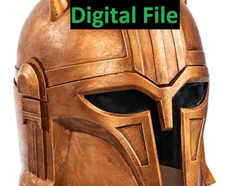 Mandalorian Armorer Helmet / Blacksmith Helmet STL files