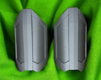 Mandalorian armor - Custom “Architect” Thigh Plates