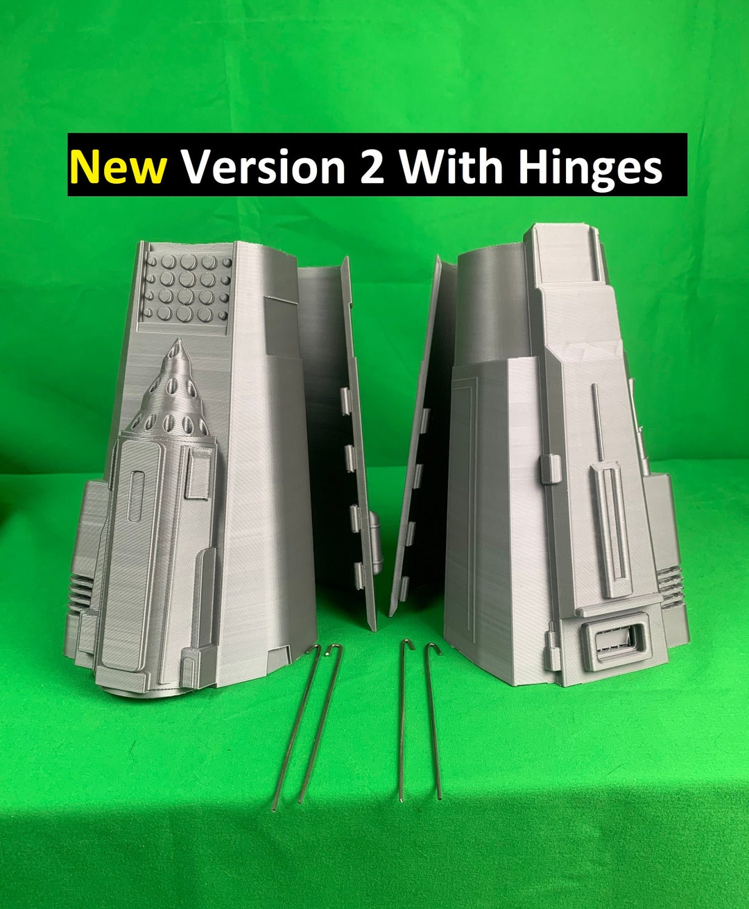 Mandalorian Armor Arm Guards / Gauntlets V2 Etsy