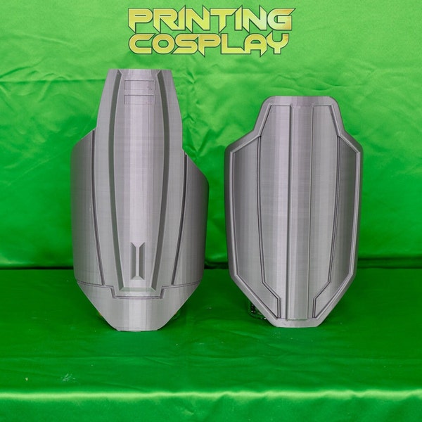 Mandalorian armor - Custom Thigh Plates