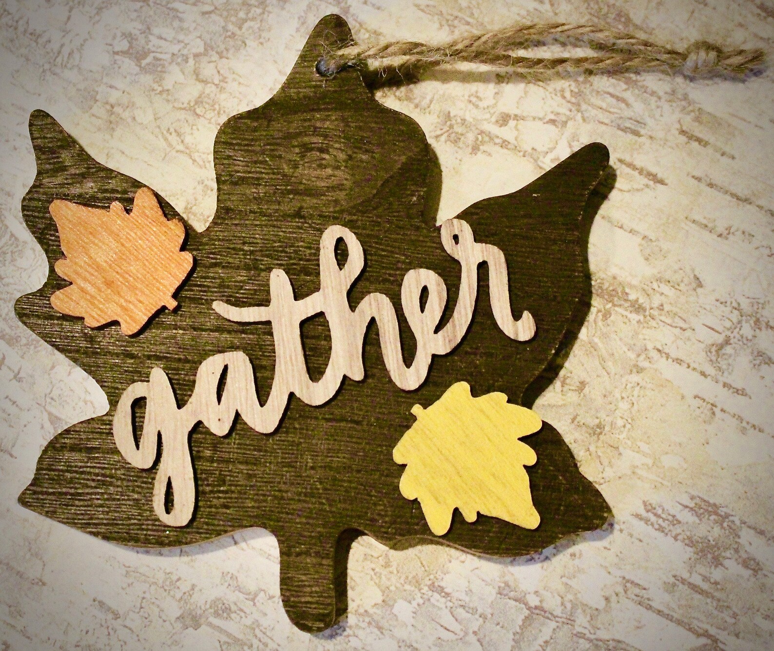 Fall Sign Leaveshome Decor Holiday Decor Etsy