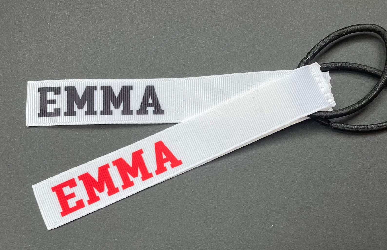 Pom Pom Name Tags Set of 2 Etsy