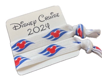 Disney Cruise 2024 Hair Tie Set