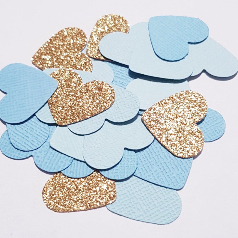 baby shower confetti boy