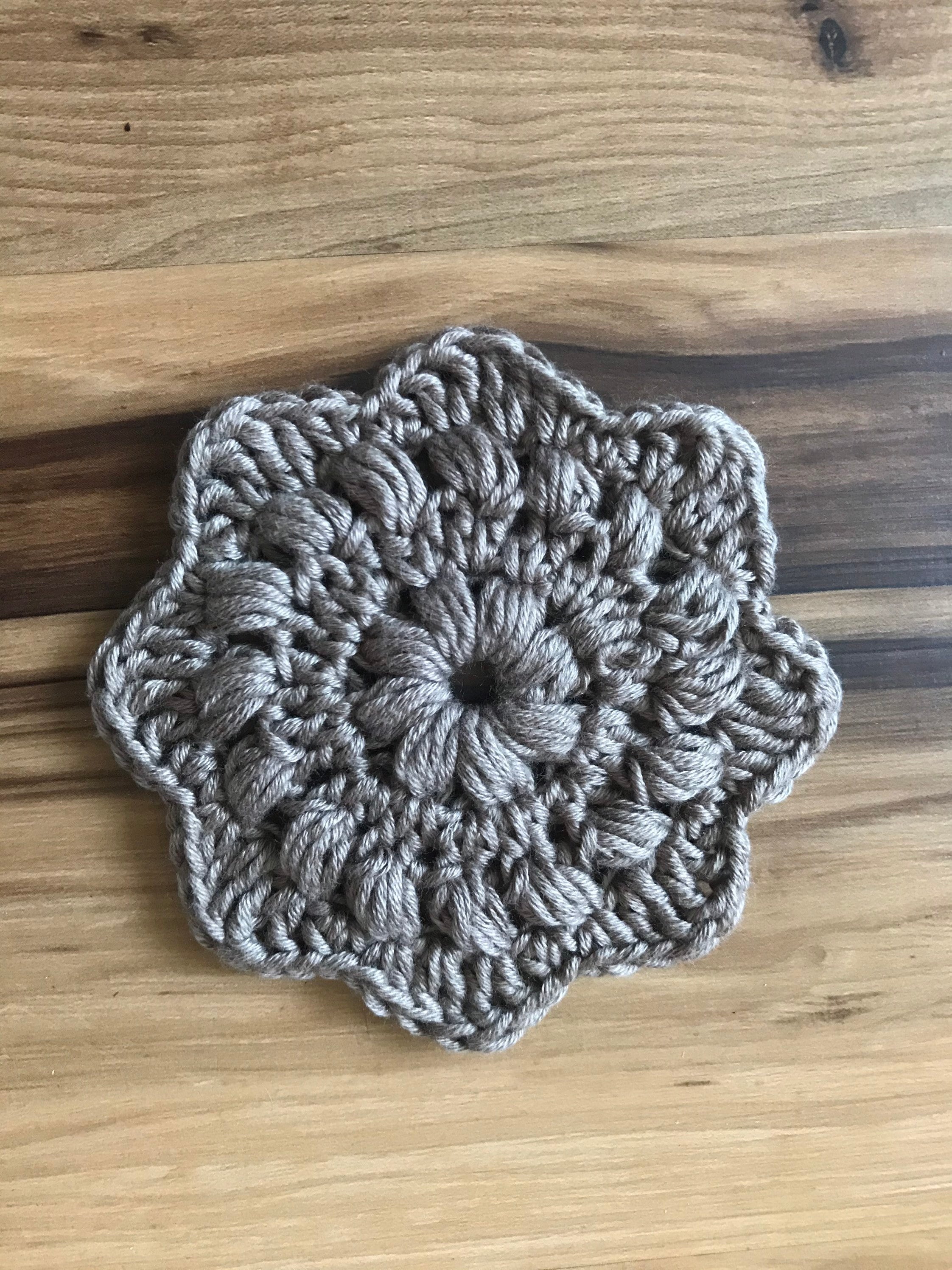 Pattern Flower Makeup Remover PadCoaster