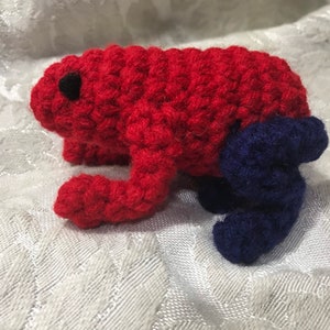 Pattern Amigurumi Poison Frog