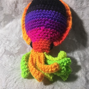 Seppia all'uncinetto amigurumi