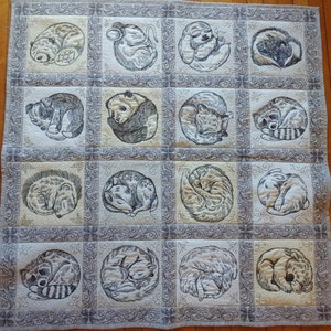 Modern Animal Quilt, Embroidered Sleeping Animal Baby Quilt, Animal Quilt for Baby, Personalized baby quilt blanket, embroidered quilt