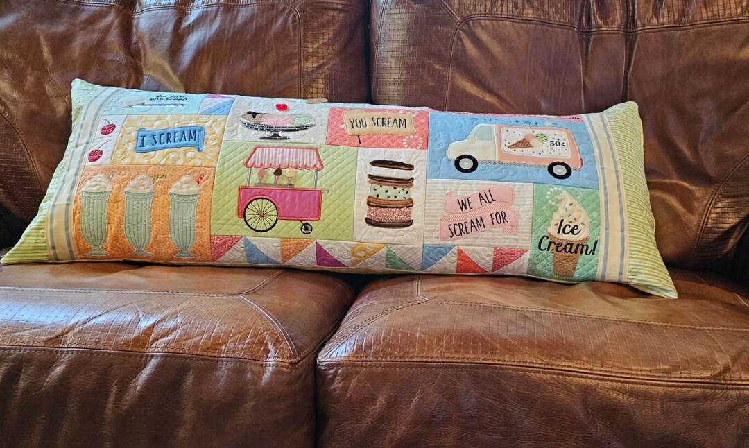 Kimberbell Two Scoops Bench Pillow Cover Kimberbell Bench Etsy