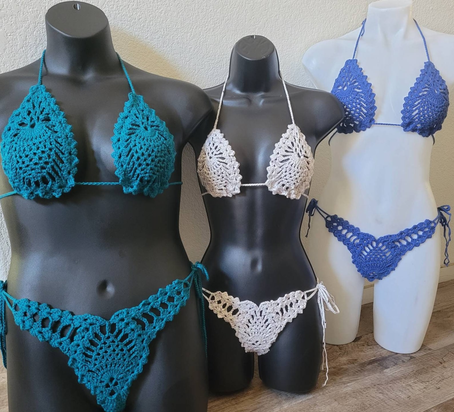 CrochetCrochetSet Crochet Bathing Suit Crochet