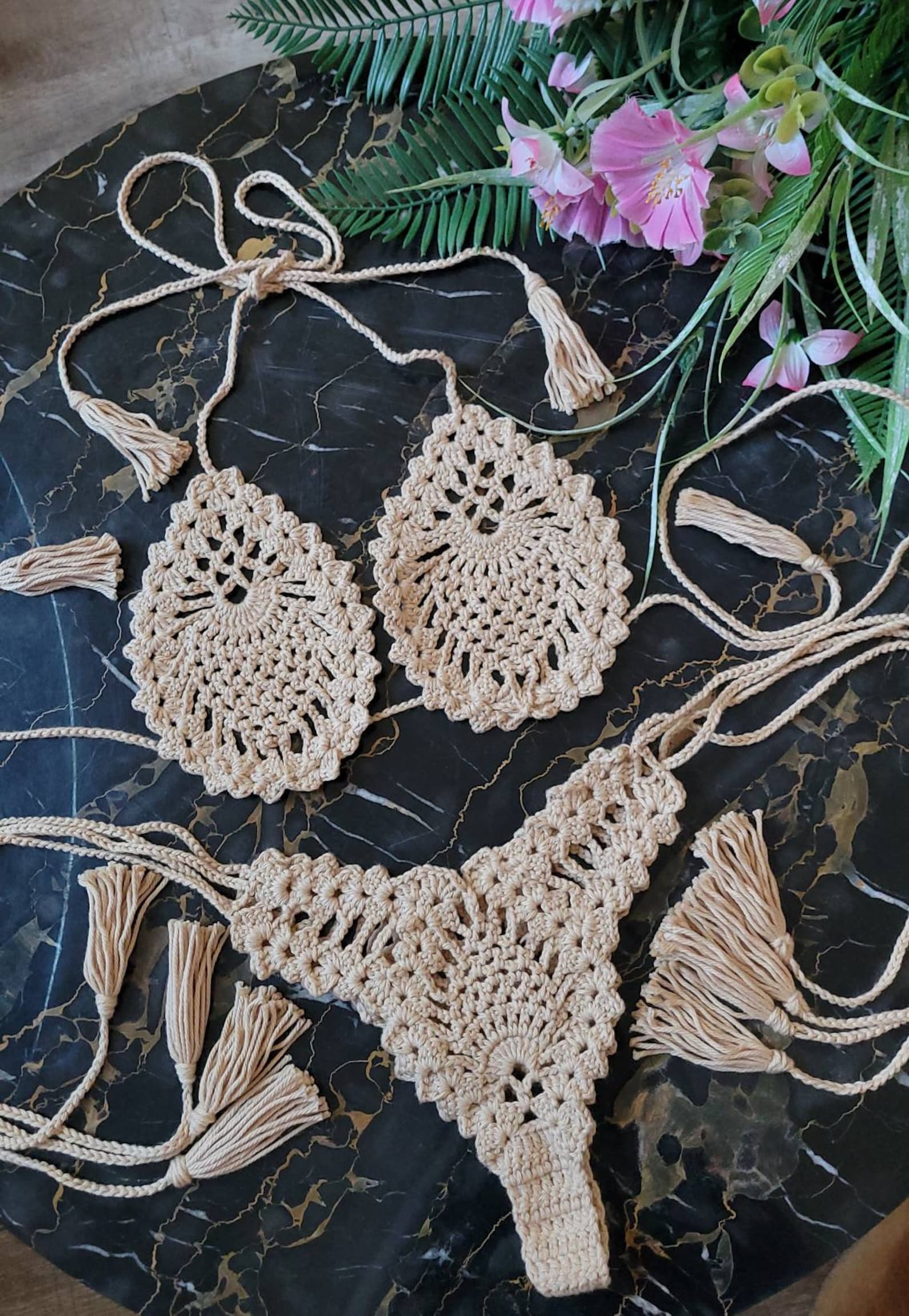 CrochetCrochetSet Crochet Bathing Suit Crochet
