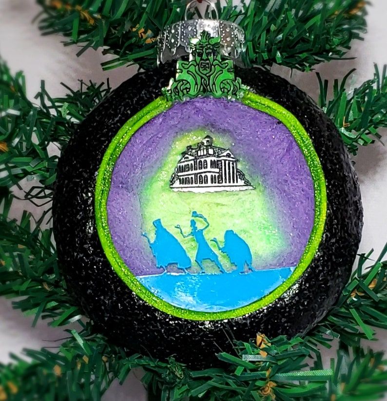 Haunted Mansion Christmas Ornament Etsy